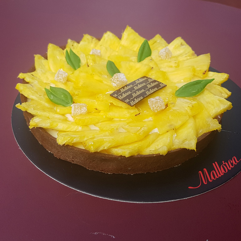 Tartaleta de cremoso de coco y piña Tartaleta de cremoso de coco y piña