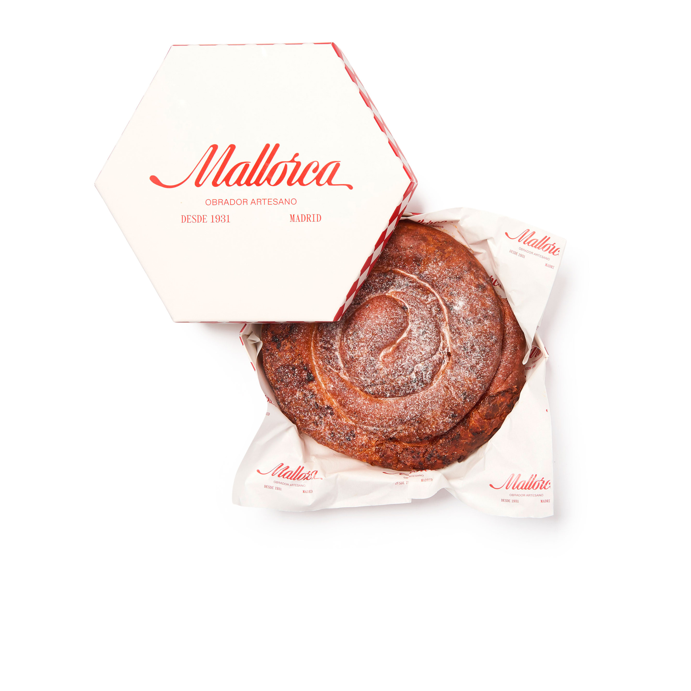 Ensaimada de sobrasada Can Company de Pastelería Mallorca
