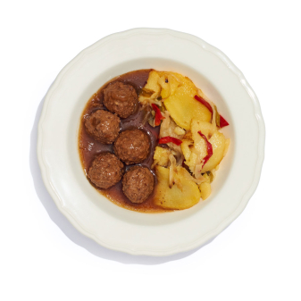 Albóndigas con patatas de Pastelería Mallorca