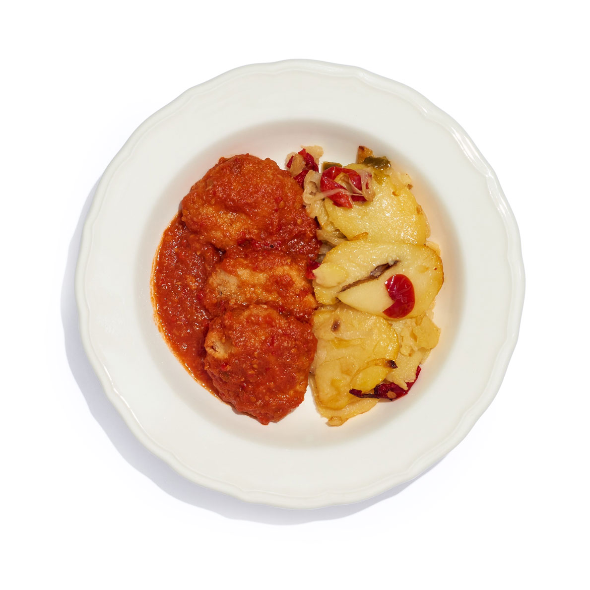 Albóndigas con patatas de Pastelería Mallorca