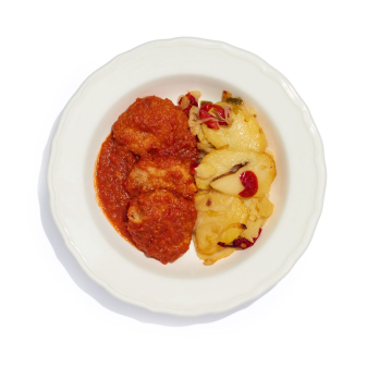 Albóndigas con patatas de Pastelería Mallorca