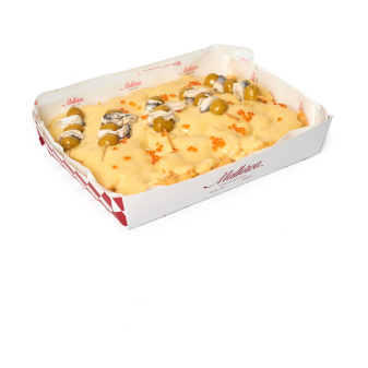 Ensaladilla rusa trufada con gilda de Pastelería Mallorca