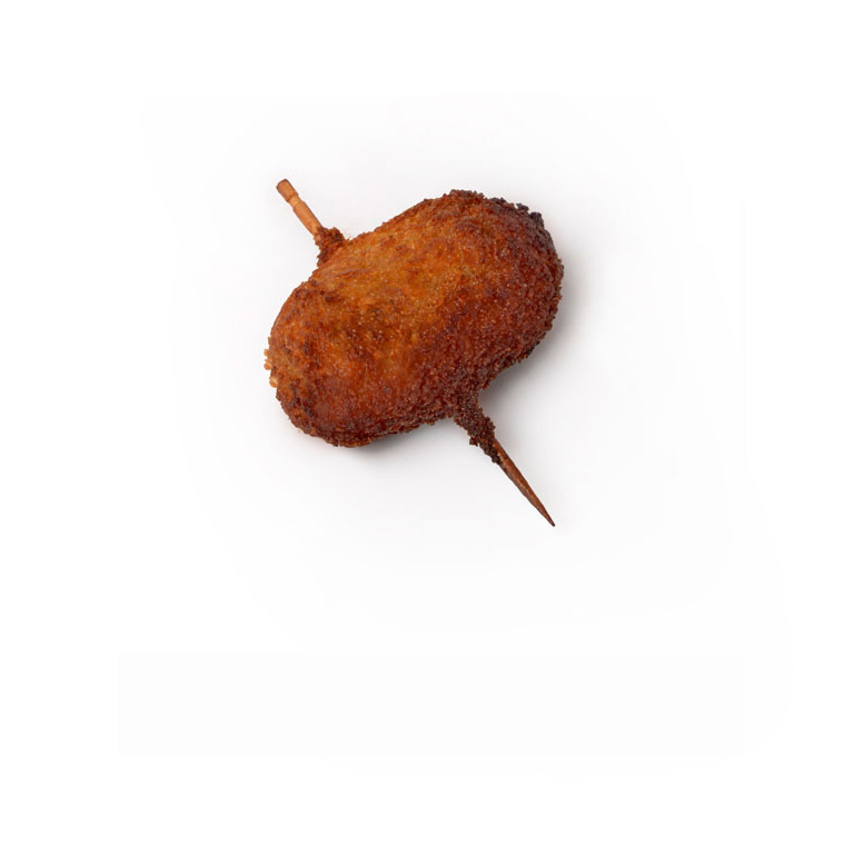Pincho de dátil y bacon de Pastelería Mallorca