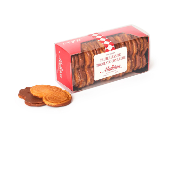 Palmeritas de chocolate de Pastelería Mallorca