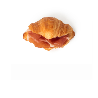 Petit croissant jamón serrano de Pastelería Mallorca