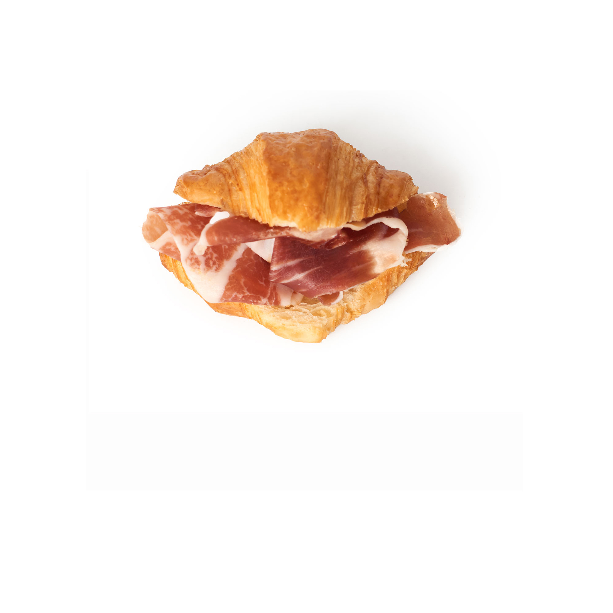 Petit croissant jamón ibérico de cebo de Pastelería Mallorca
